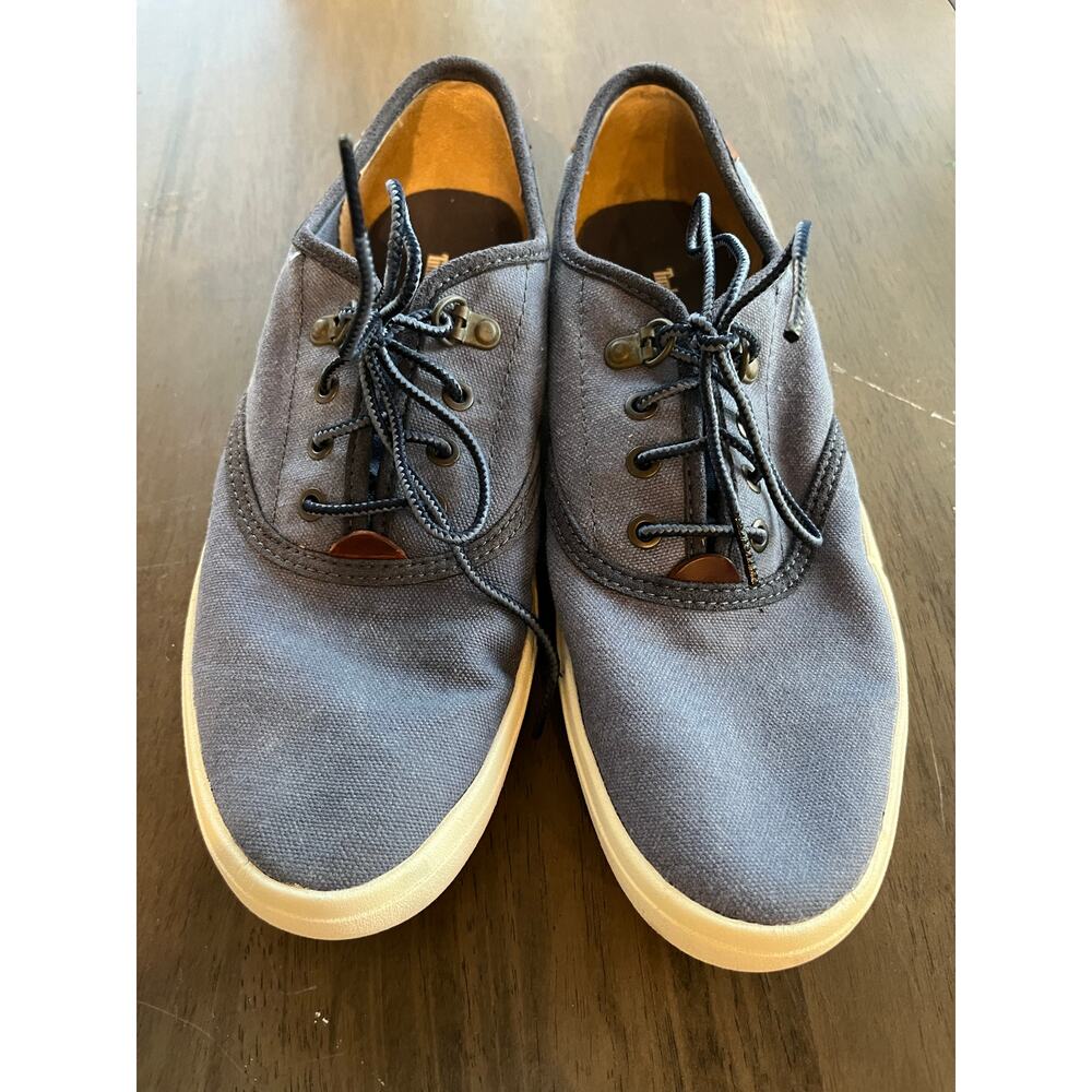Timberland Women's Amherst Oxford Shoes Size 9 Indigo Blue Chambray Casual - Picture 3 of 8